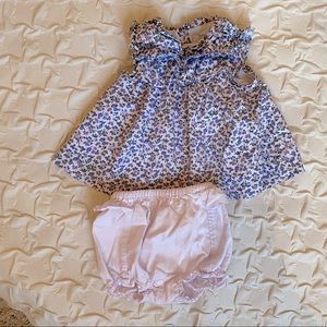 Janie & Jack Dress & Bloomers